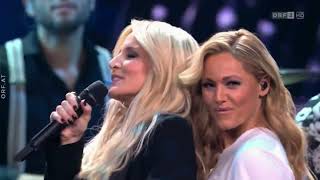 Melissa Naschenweng amp Helene Fischer  Rock Medley  Die Helene Fischer Show 2023 [upl. by Laehplar]