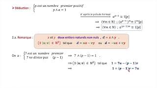 Arithmétique ratrappage 2021 2Bac scmath [upl. by Eirrahs]