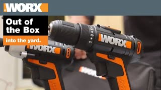 WORX 20V Combo Kit  Out of the Box [upl. by Anailuy]