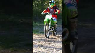 KX500 1990 Start Up and Braaap shorts kawasaki kx500 2stroke [upl. by Milly]