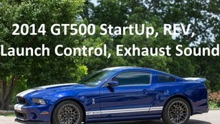 2014 Shelby GT500 Start Up Launch Control 360 View [upl. by Annehs]