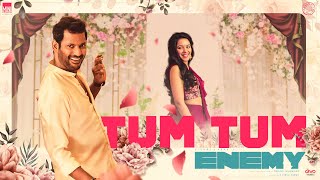 Tum Tum  Video Song  Enemy Tamil  VishalArya  Anand Shankar  Vinod Kumar  Thaman S [upl. by Eelirrem]