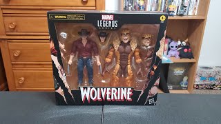 Marvel Legends Unboxings Wolverine amp Sabretooth 2Pack [upl. by Atiugram417]