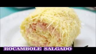 RECEITA DE ROCAMBOLE SALGADO [upl. by Paley]