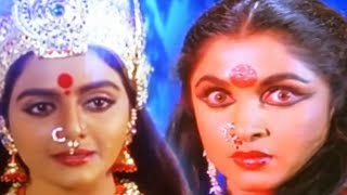 Climax Scene  Ramya Krishnan Bhanupriya  Sri Raja Rajeshwari Tamil Movie  Part 13 [upl. by Aroon]