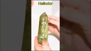 Heliodor 💎 gems gemstone heliodor shorts viralvideo mineral preciousstone saphire gemstone [upl. by Ecenahs105]