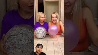 funny foil balloon challenge comedy prank parrottraining comedyfilms parroteducati [upl. by Gytle946]