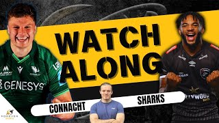 CONNACHT VS SHARKS LIVE  URC 2024 Live Commentary amp Watchalong [upl. by Jehoash]