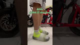 Adidas adilette 22 silver green [upl. by Willin359]