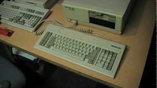 1988 Packard Bell PB 500 quotTurbo XTquot computer [upl. by Sileray]