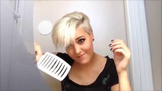 Pixie hair styling tutorial multiple ways [upl. by Olnay]