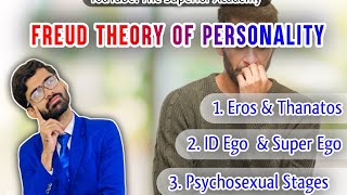 What is Sigmund Freud Personality Theory in hindiUrdu [upl. by Ordnagela]