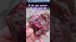 Ổ đá quý spinel đỏ quá quý giá spinel ruby daquylucyen sapphire xuhuong [upl. by Suoilenroc]