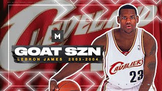 Rookie LeBron James Was DIFFERENT 👑 18 Year Old King  GOAT SZN [upl. by Cone129]