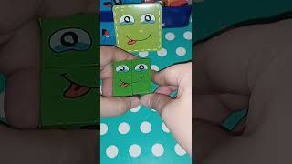 green face puzzle 🐊🐊🐊 cried face shorts viral [upl. by Noramac]