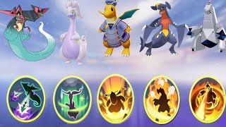 Dragon Pokemon Unite Move Damage  Pokemon Unite  pokemon pokemonunite pokemongo [upl. by Sirret]