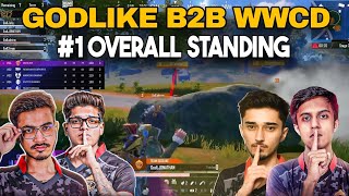 GODLIKE B2B WWCD💛 JONATHAN ampADMINO DEADLY DUO🚨1 overall standing onegamejonathan godlike [upl. by Hodgson540]