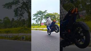 Pulsar 125 vs glamour 125 💥🫶❤️ 100k automobile duke125lover palsur stunt bikelover viralvideo [upl. by Spike]