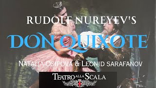 Rudolf Nureyevs DON QUIXOTE  Full live ballet from Teatro alla Scala Milan [upl. by Sirehc]