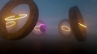 Cinema 4D  Abstract Animation Tutorial using tracer and octane render composite in after effect [upl. by Adnaluy]