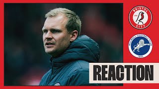 Liam Manning on Millwall defeat 🎙️ [upl. by Ahsennek359]