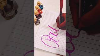 calligraphy tutorial Beautiful Calligraphy styles viral reels shorts [upl. by Neetsirhc]