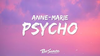 AnneMarie x Aitch  PSYCHO Lyrics [upl. by Elleirua]