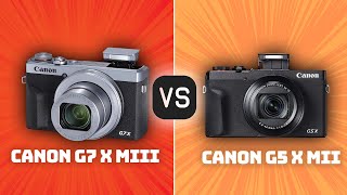 Canon G7 X Mark III vs Canon G5 X Mark II Which Camera Is Better With Ratings amp Sample Footage [upl. by Aiuqes]