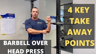 Compound Lift Series OverHead Barbell Press [upl. by Amado]