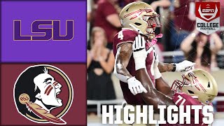 LSU Tigers vs Florida State Seminoles  Full Game Highlights [upl. by Barnabe]