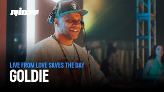 Goldie feat Medic  Rinse Live From Love Saves The Day 2024 [upl. by Lemay]