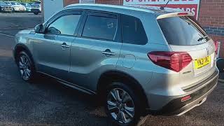 Suzuki Vitara SZT Automatic in Galactic Grey Metallic for sale at Montys of Sheffield [upl. by Traggat]