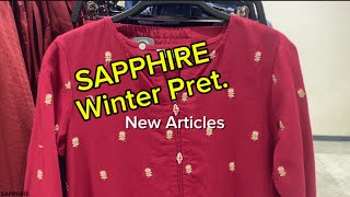 Sapphire Winter Pret Collection 2024 New Articles  Sapphire New Pret Collection [upl. by Brantley]