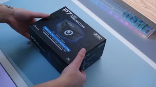 AAXA P7 Mini LED Projector Native 1080P Unbox amp Review by Astronuggie [upl. by Genia]