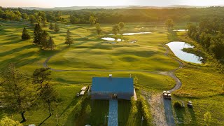 INNESS Golf in 4K  Full 9 Hole Course Flyover [upl. by Sedgewinn]