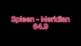 Spleen  Meridian Frequency Sound Healing Rife Hz [upl. by Siver]