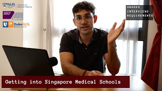 Applying to Singapore Medical Schools NUS NTU amp DUKENUS [upl. by Oni]