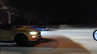 2020 Shelby GT500 vs Ferrari 488 GTB [upl. by Levitus925]