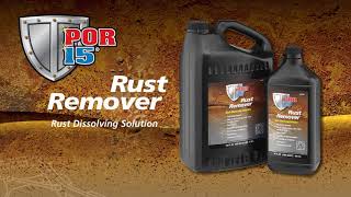 POR15 Rust Remover How To [upl. by Rosenwald]