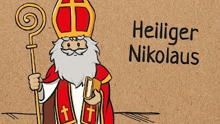 Der heilige Nikolaus erklärt sein Outfit  Erklärvideo zu St Nikolaus [upl. by Shalom]