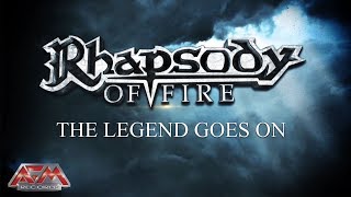 RHAPSODY OF FIRE  The Legend Goes On 2018  Official Lyric Video  AFM Records [upl. by Elleirad]