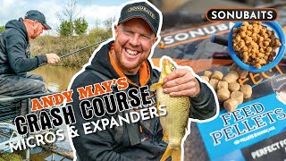 Micros amp Expander Pellet Fishing EXPLAINED  Andy May [upl. by Ennairod481]