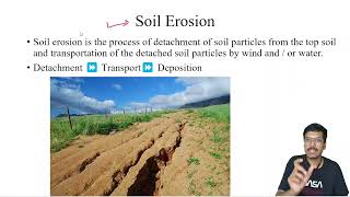 Soil conservation and soil erosion lec2  Soil degradation  Types of soil erosion [upl. by Dorahs]