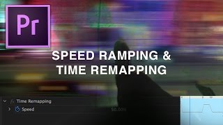 Adobe Premiere Pro CC Tutorial Easy Speed Ramping Effect Time Remapping How to [upl. by Acima571]