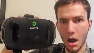 Destek v3 VR headset unboxing and review [upl. by Htebsil]