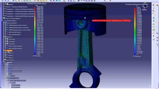 CATIA FEA 1100 PSI [upl. by Manara]