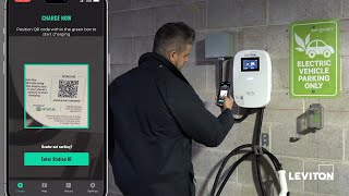 How to Use the Leviton EV Series Pro with AmpUp Software [upl. by Bondie707]