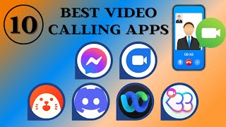 Top 10 Best Video Calling Apps  Free Video Calling Apps [upl. by Arther]