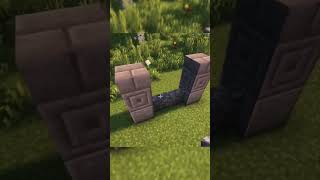 Minecraft How to Build Walls Designs IdeasPart 3 shorts minecraft walldesigns [upl. by Atnahsa]