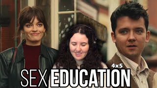 THE FIRST DATE WAS A DISASTER  Sex Education  Season 4 episode 5 reaction [upl. by Fancie]